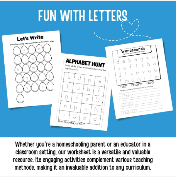 Learn the Alphabet Worksheets - Image 2