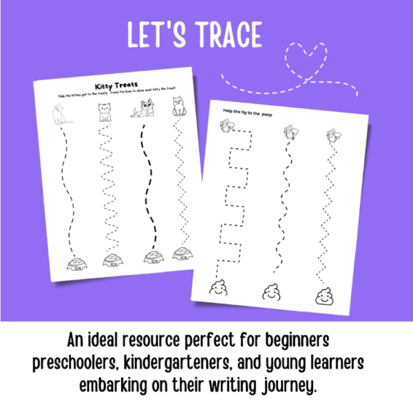 Tracing Lines Pencil Control Worksheet Activity! - Image 3